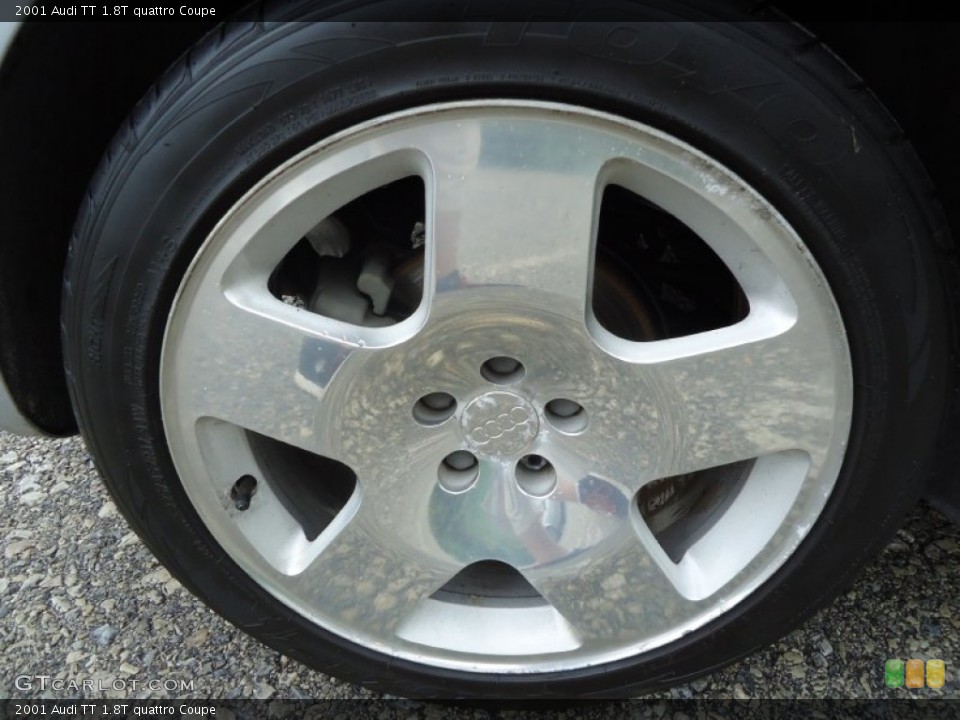 2001 Audi TT 1.8T quattro Coupe Wheel and Tire Photo #53529820