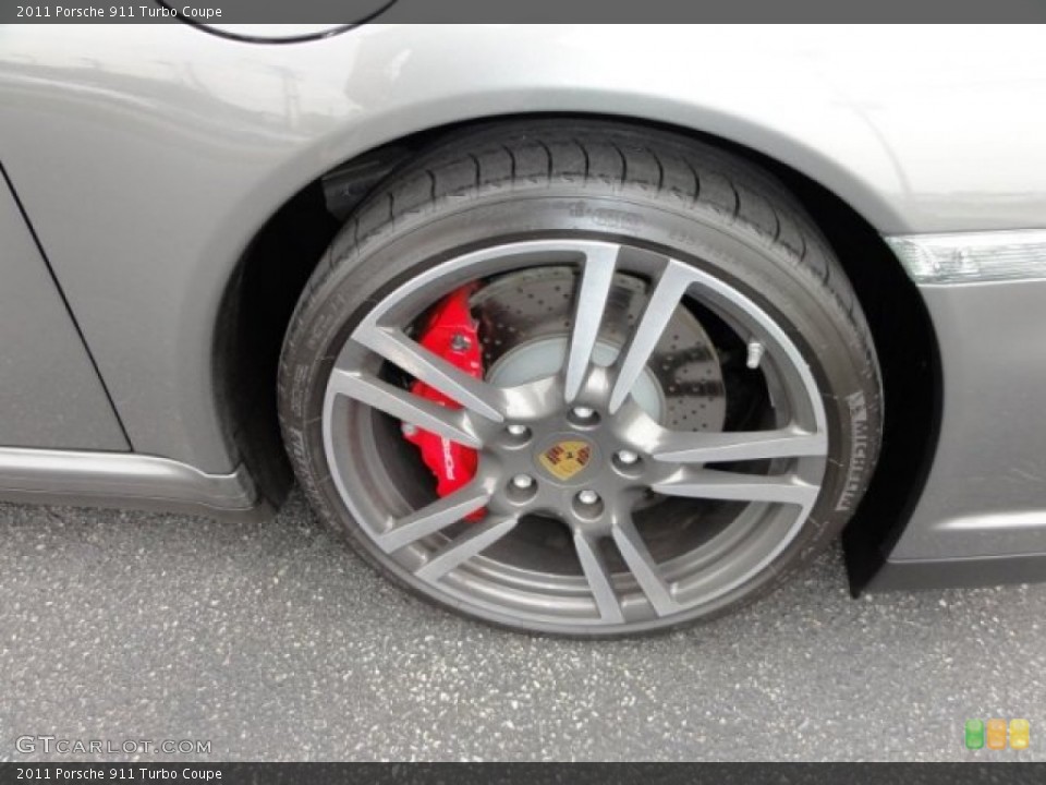 2011 Porsche 911 Turbo Coupe Wheel and Tire Photo #53531268