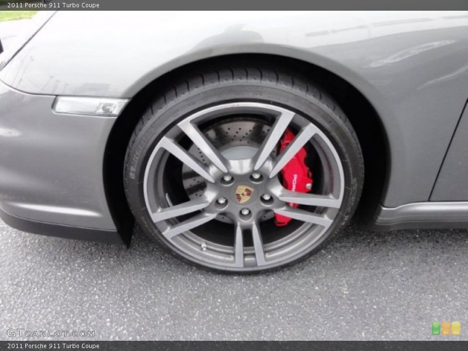 2011 Porsche 911 Turbo Coupe Wheel and Tire Photo #53531297