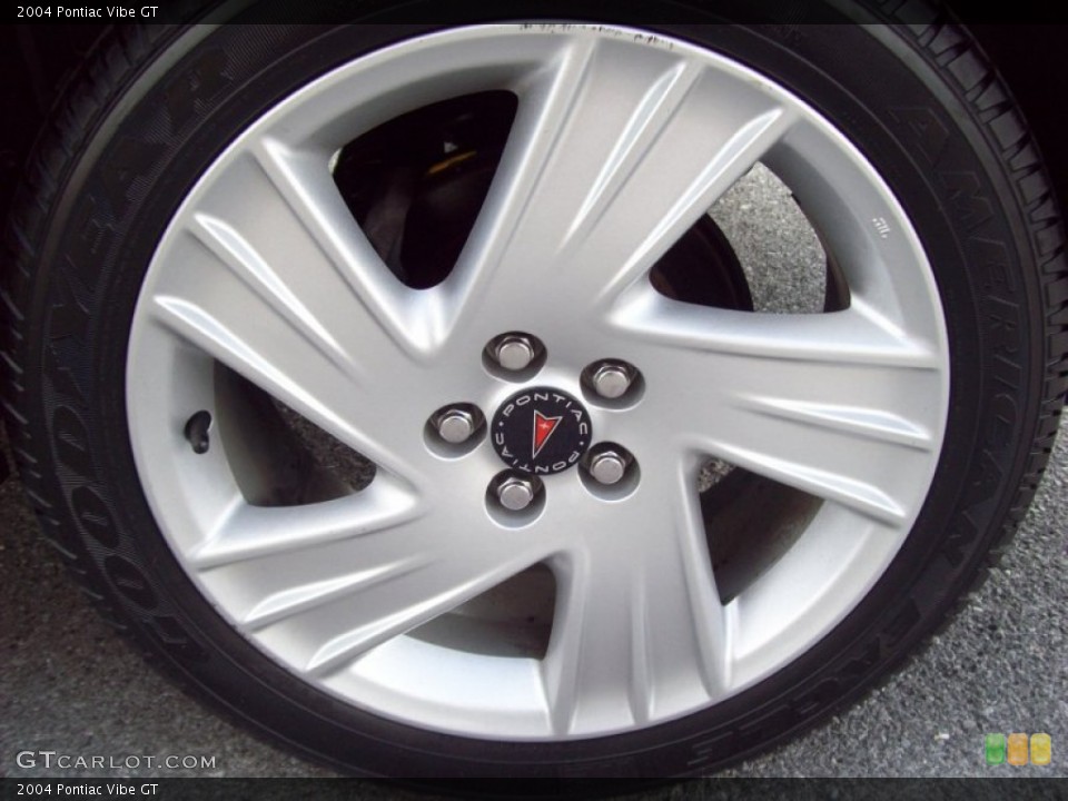 2004 Pontiac Vibe GT Wheel and Tire Photo #53533650
