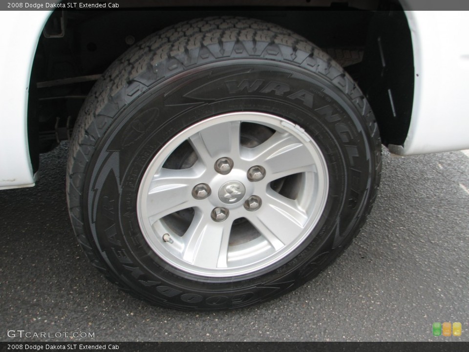 2008 Dodge Dakota SLT Extended Cab Wheel and Tire Photo #53533816