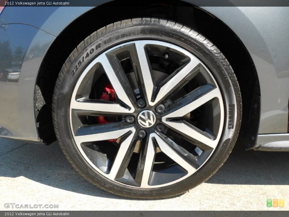 2012 Volkswagen Jetta GLI Autobahn Wheel and Tire Photo #53534856