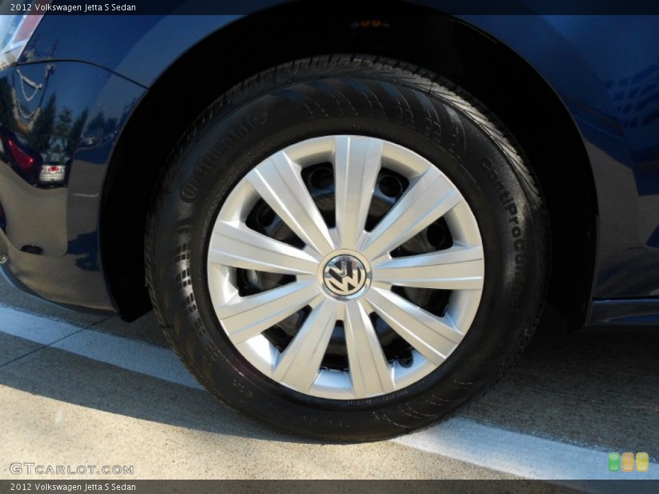 2012 Volkswagen Jetta S Sedan Wheel and Tire Photo #53536467