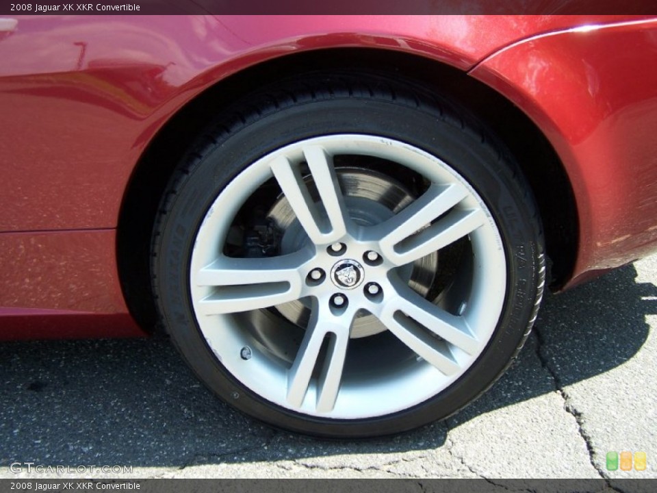 2008 Jaguar XK XKR Convertible Wheel and Tire Photo #53539376