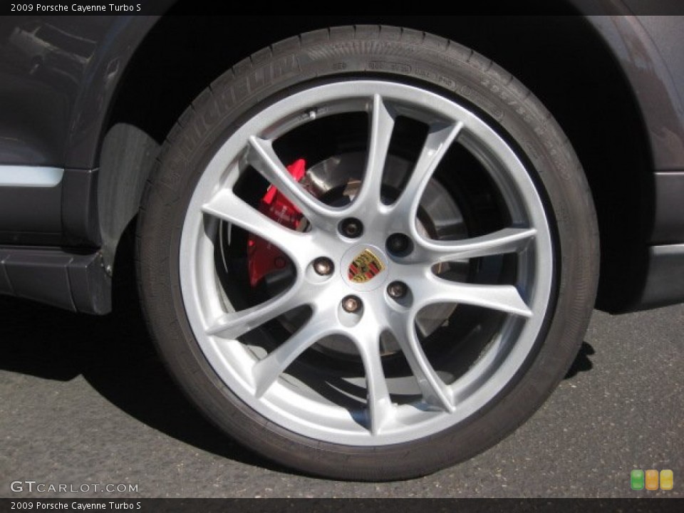 2009 Porsche Cayenne Turbo S Wheel and Tire Photo #53542279