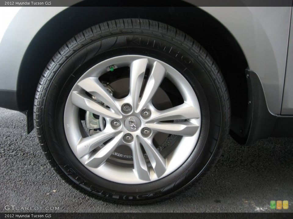 2012 Hyundai Tucson GLS Wheel and Tire Photo #53549619