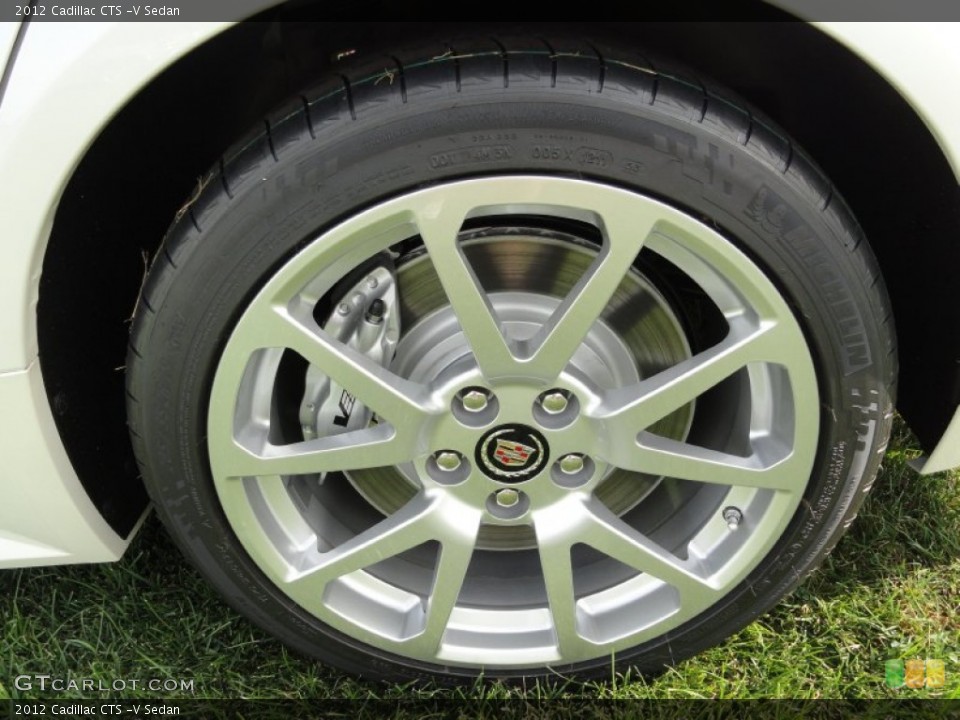 2012 Cadillac CTS -V Sedan Wheel and Tire Photo #53552910