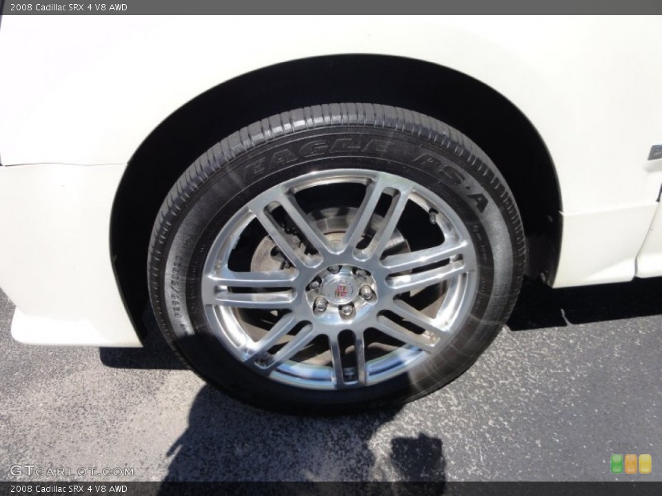 2008 Cadillac SRX 4 V8 AWD Wheel and Tire Photo #53553519