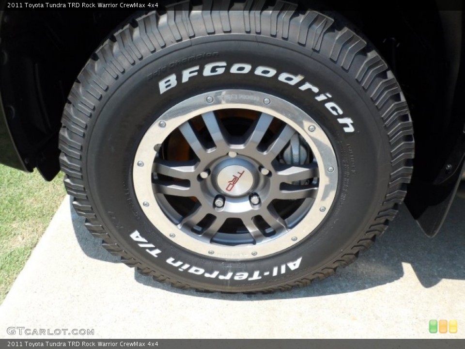 2011 Toyota Tundra TRD Rock Warrior CrewMax 4x4 Wheel and Tire Photo #53553693