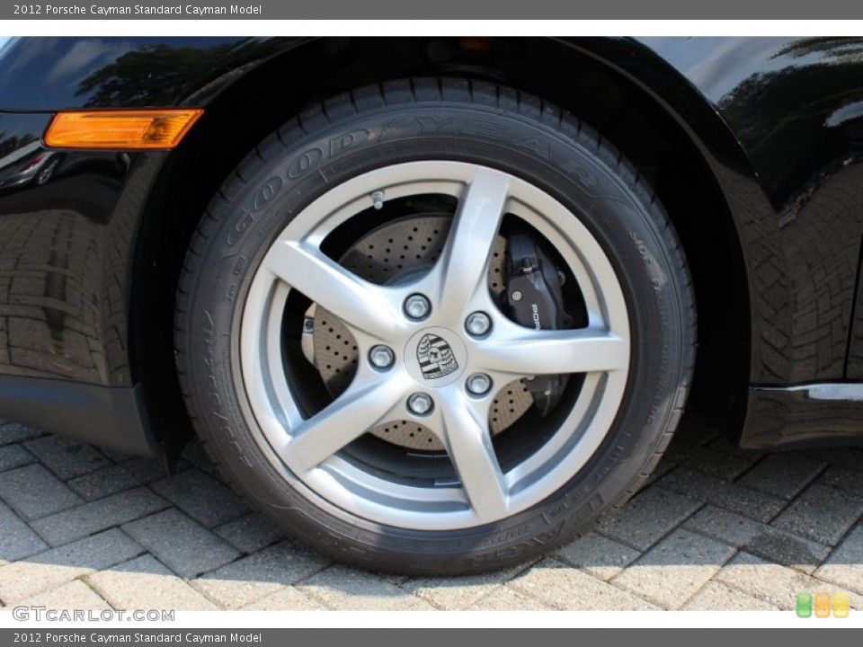 2012 Porsche Cayman  Wheel and Tire Photo #53556372