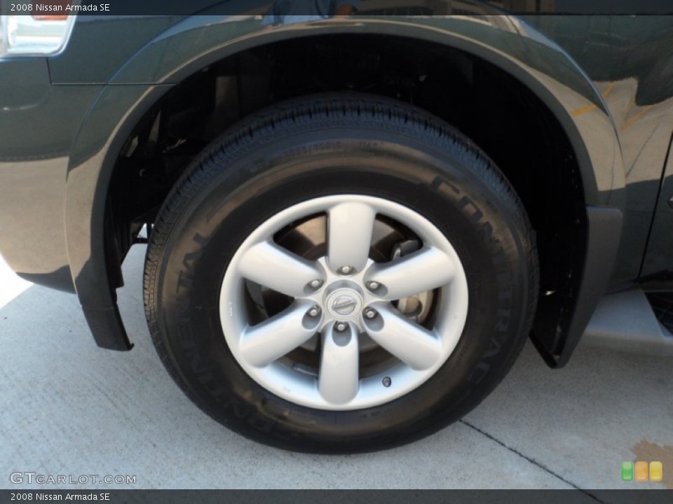 2008 Nissan Armada SE Wheel and Tire Photo #53569238