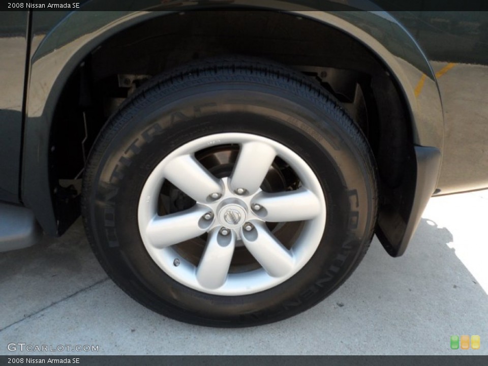 2008 Nissan Armada SE Wheel and Tire Photo #53569250