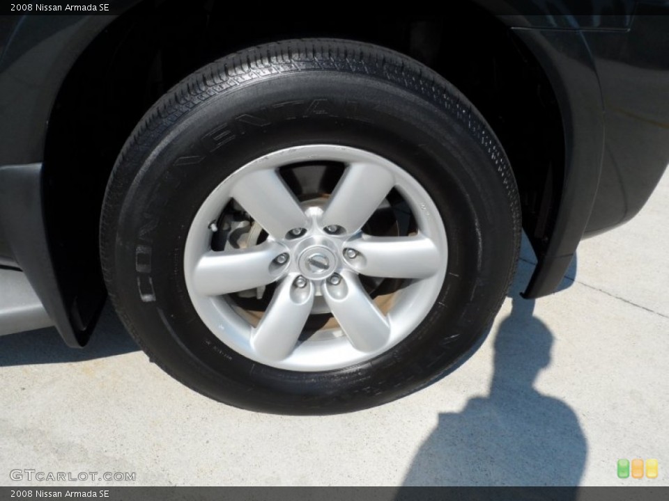 2008 Nissan Armada SE Wheel and Tire Photo #53569278