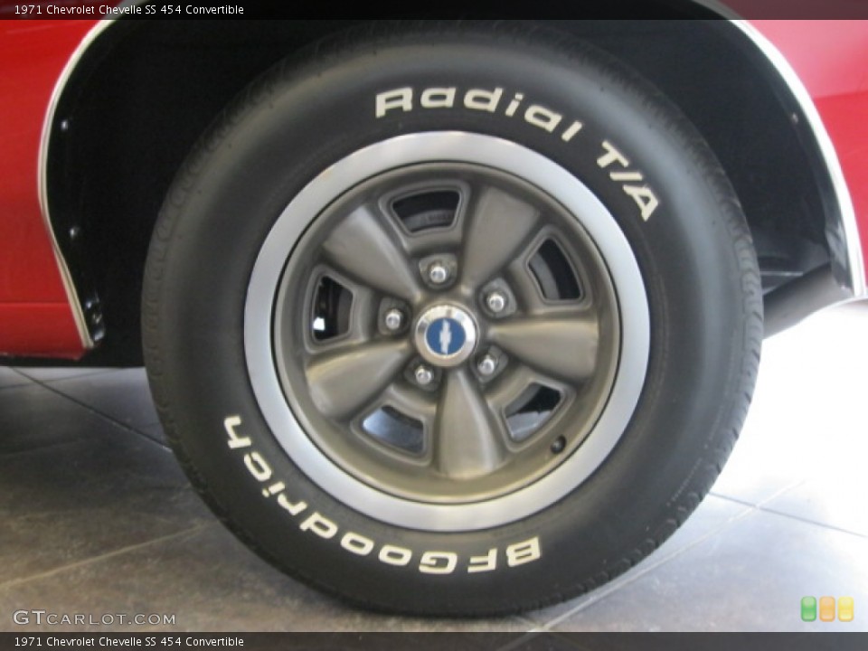 1971 Chevrolet Chevelle SS 454 Convertible Wheel and Tire Photo #53569374