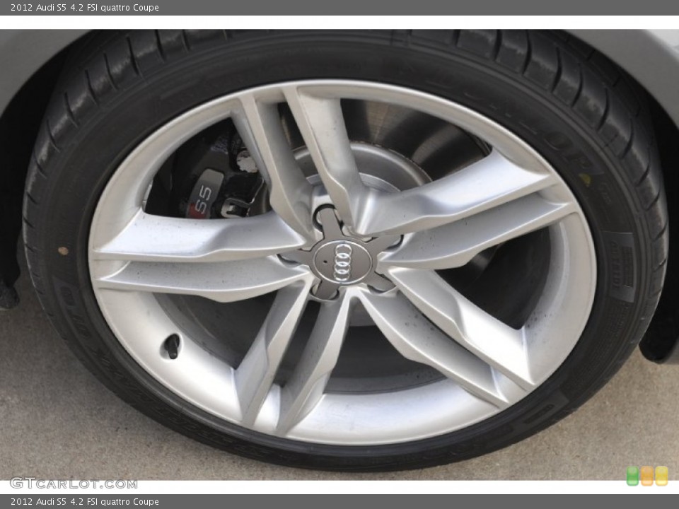 2012 Audi S5 4.2 FSI quattro Coupe Wheel and Tire Photo #53570988