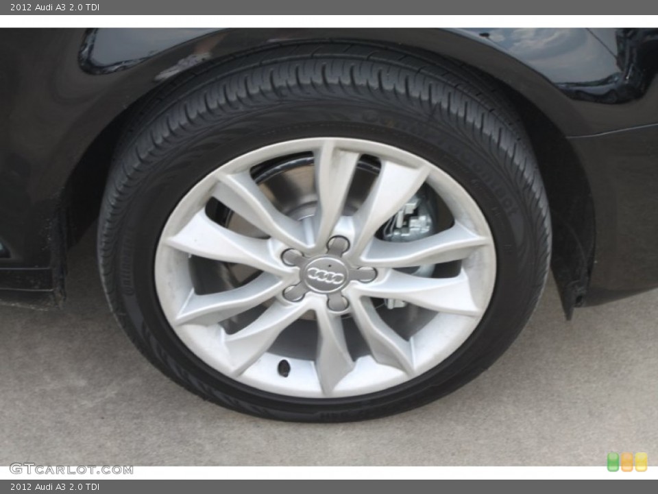 2012 Audi A3 2.0 TDI Wheel and Tire Photo #53572953