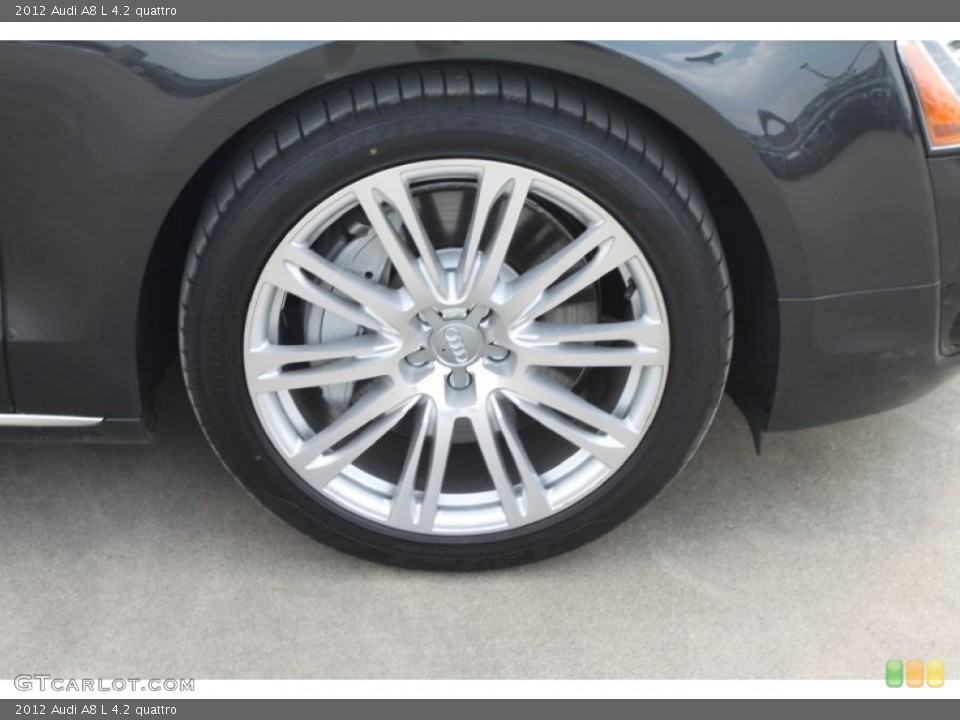 2012 Audi A8 L 4.2 quattro Wheel and Tire Photo #53573460