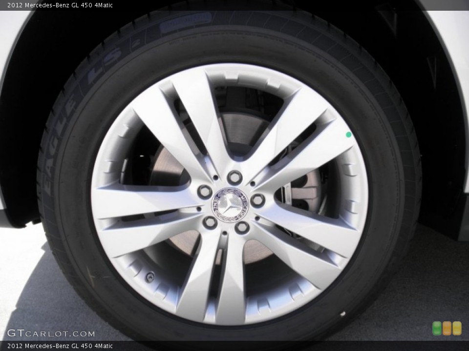 2012 Mercedes-Benz GL 450 4Matic Wheel and Tire Photo #53575665