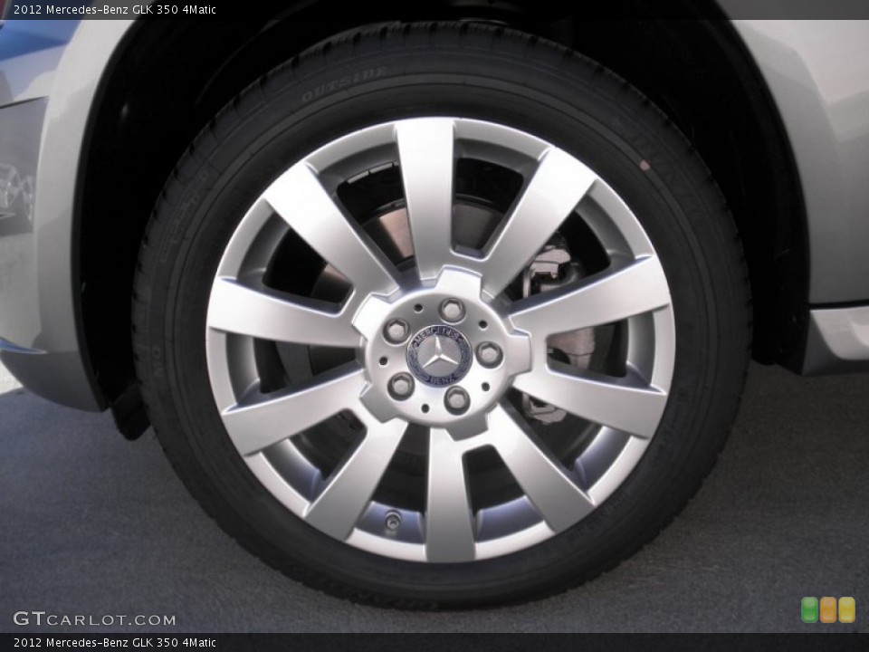 2012 Mercedes-Benz GLK 350 4Matic Wheel and Tire Photo #53576442