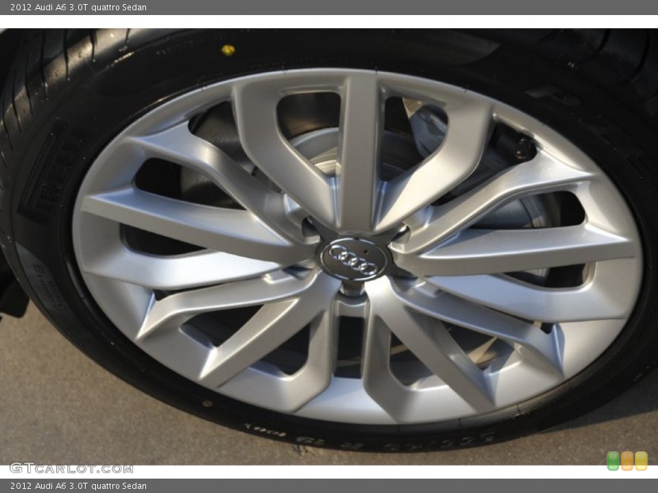 2012 Audi A6 3.0T quattro Sedan Wheel and Tire Photo #53576832