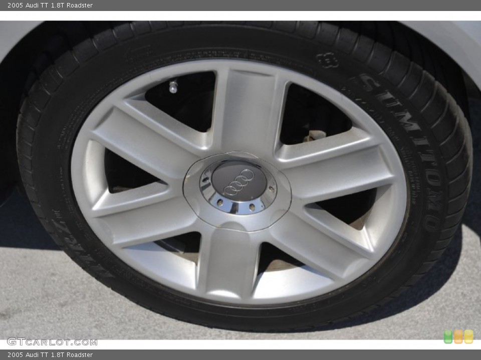 2005 Audi TT 1.8T Roadster Wheel and Tire Photo #53579016