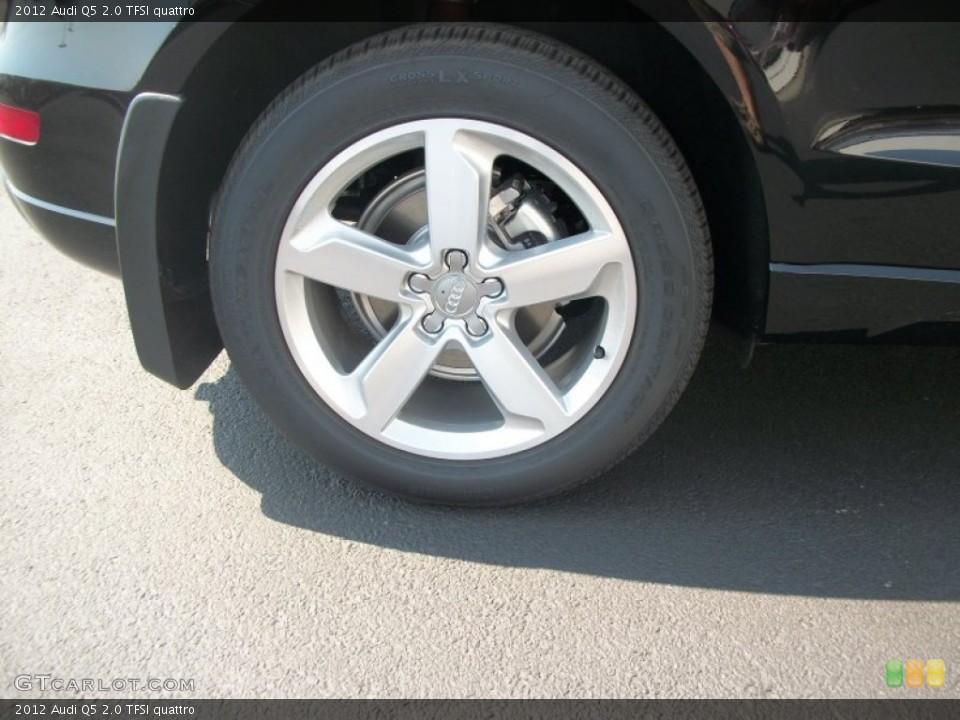 2012 Audi Q5 2.0 TFSI quattro Wheel and Tire Photo #53584695