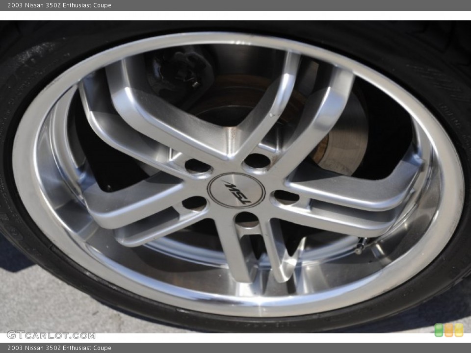 2003 Nissan 350Z Custom Wheel and Tire Photo #53585885