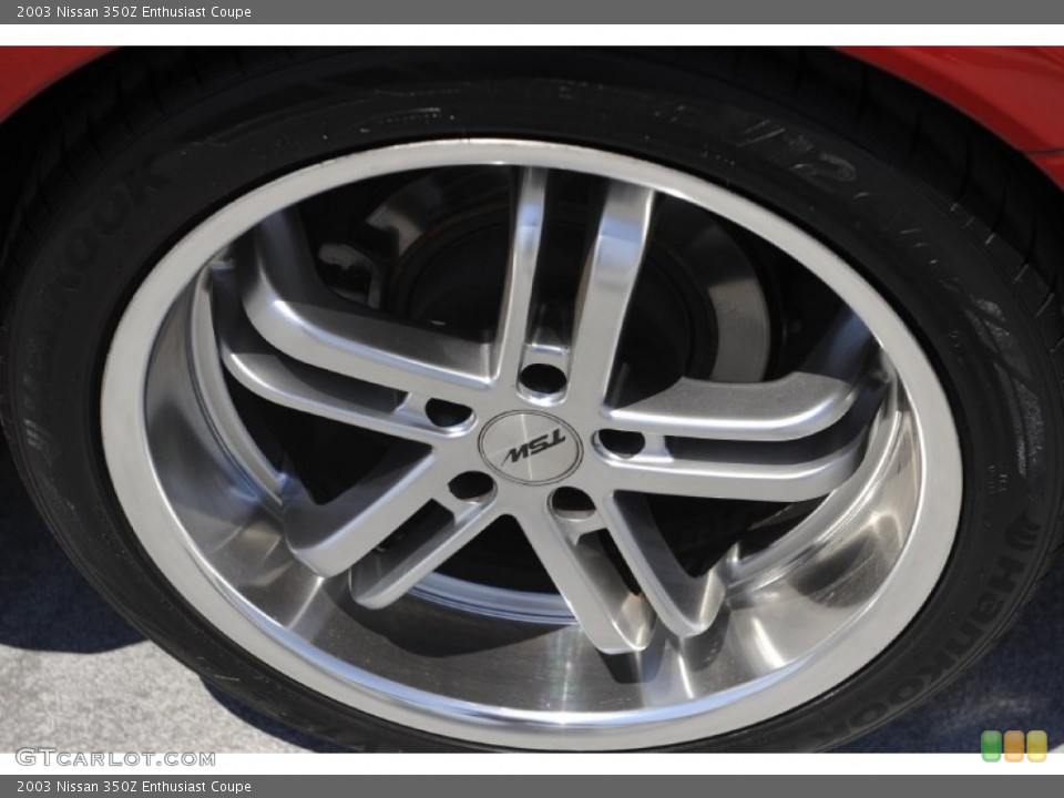 2003 Nissan 350Z Custom Wheel and Tire Photo #53585899