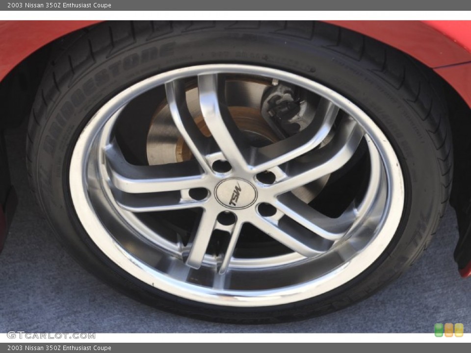 2003 Nissan 350Z Custom Wheel and Tire Photo #53585981