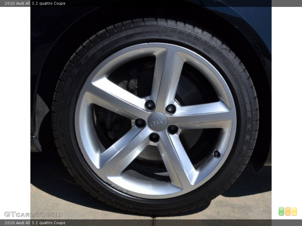 2010 Audi A5 3.2 quattro Coupe Wheel and Tire Photo #53586274