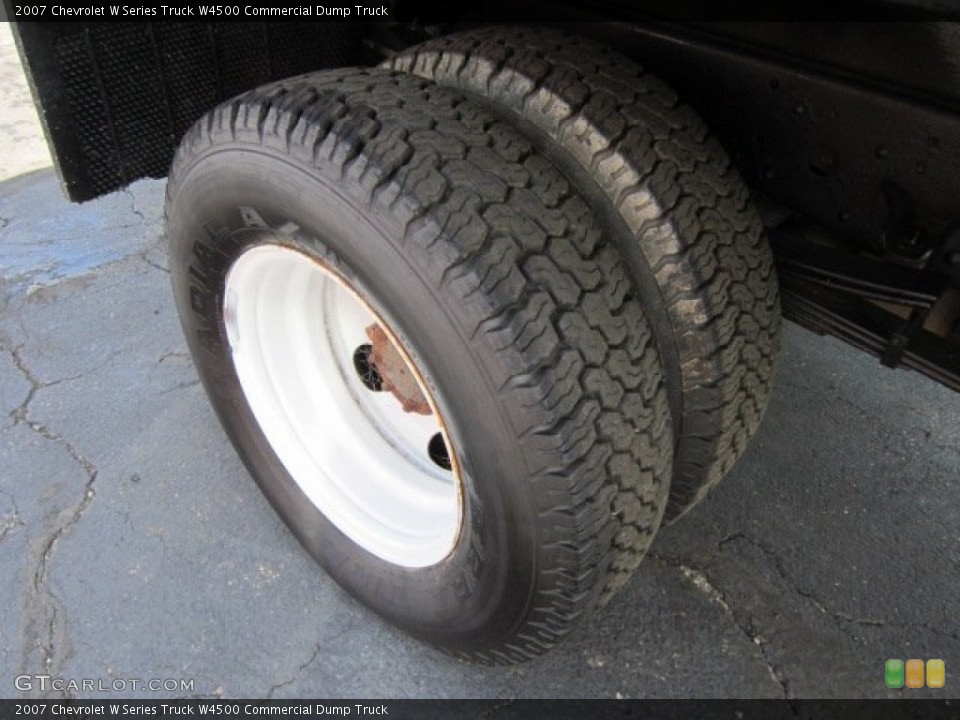 2007 Chevrolet W Series Truck W4500 Commercial Dump Truck Wheel and Tire Photo #53594929