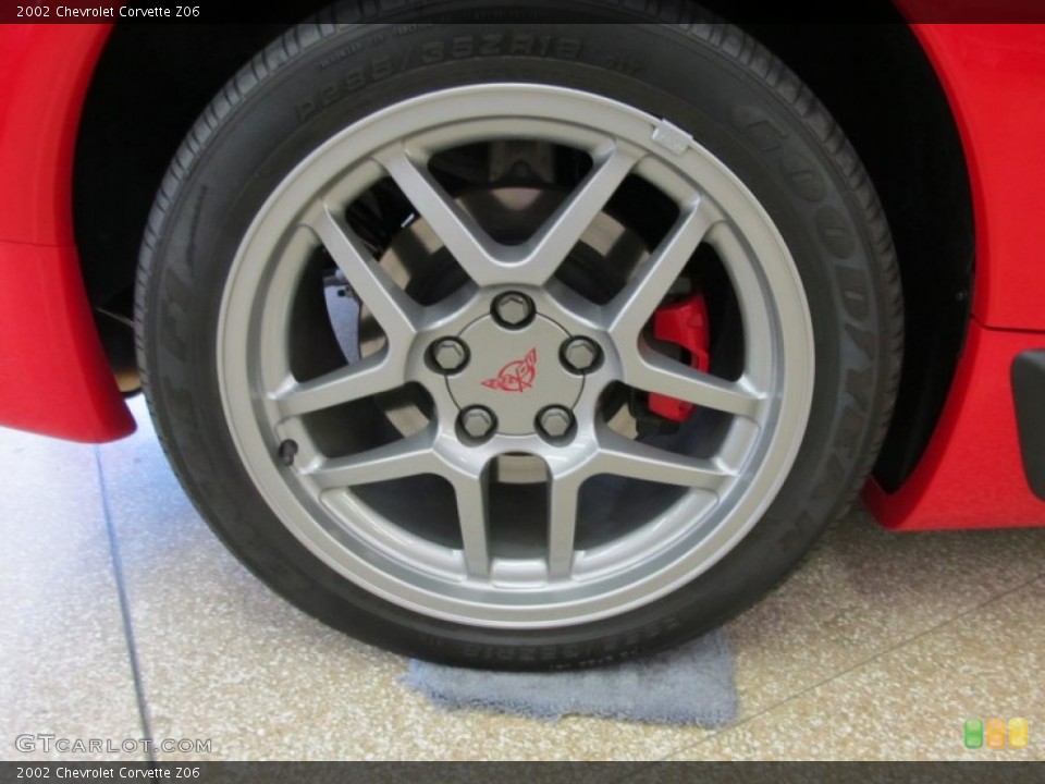 2002 Chevrolet Corvette Z06 Wheel and Tire Photo #53595383