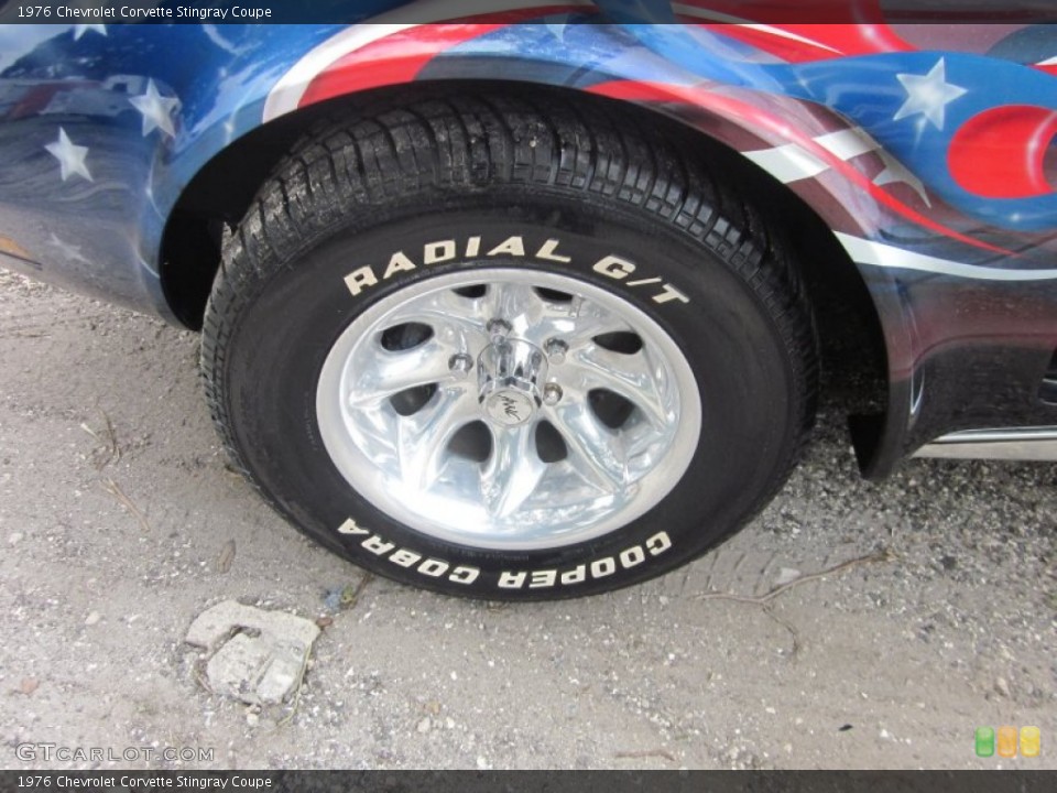1976 Chevrolet Corvette Custom Wheel and Tire Photo #53596825