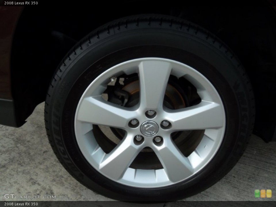 2008 Lexus RX 350 Wheel and Tire Photo #53598633