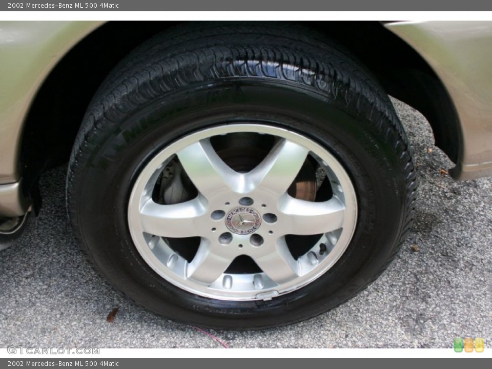 2002 Mercedes-Benz ML 500 4Matic Wheel and Tire Photo #53601306