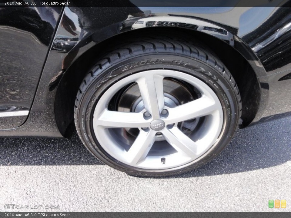 2010 Audi A6 3.0 TFSI quattro Sedan Wheel and Tire Photo #53602374