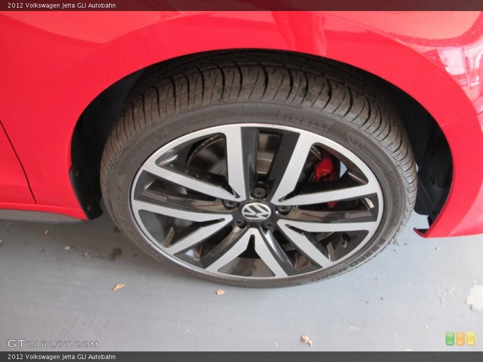 2012 Volkswagen Jetta GLI Autobahn Wheel and Tire Photo #53603184