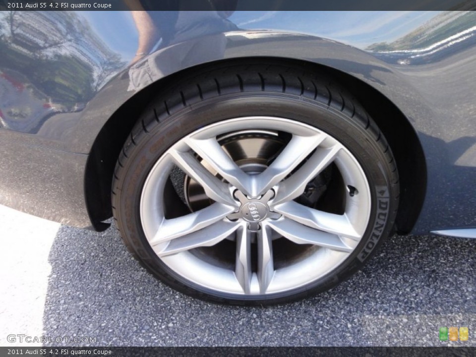 2011 Audi S5 4.2 FSI quattro Coupe Wheel and Tire Photo #53603503