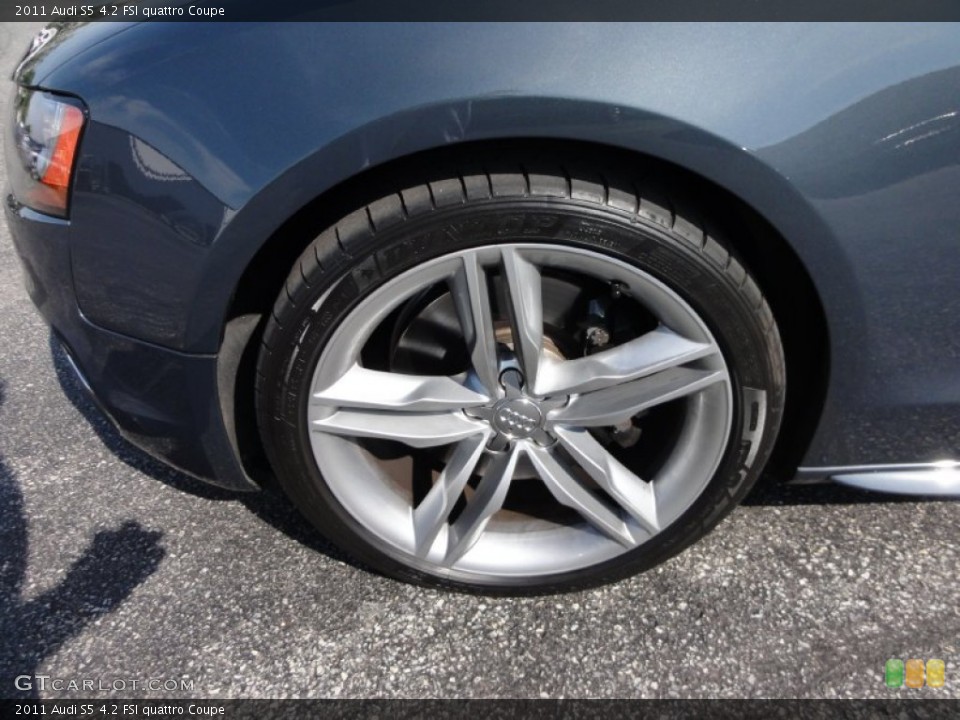 2011 Audi S5 4.2 FSI quattro Coupe Wheel and Tire Photo #53603567