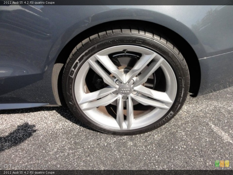 2011 Audi S5 4.2 FSI quattro Coupe Wheel and Tire Photo #53603583