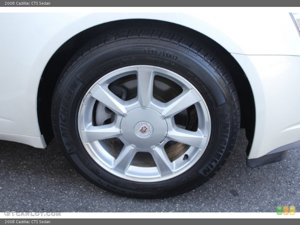 2008 Cadillac CTS Sedan Wheel and Tire Photo #53603631