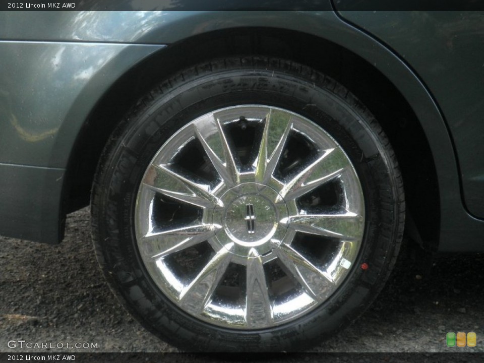 2012 Lincoln MKZ AWD Wheel and Tire Photo #53605695