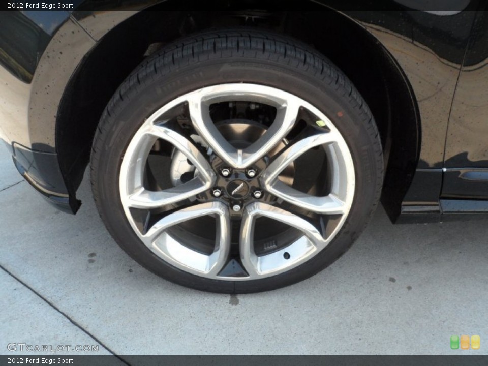 2012 Ford Edge Sport Wheel and Tire Photo #53609517