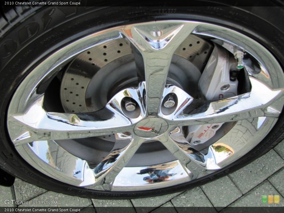 2010 Chevrolet Corvette Grand Sport Coupe Wheel and Tire Photo #53609826