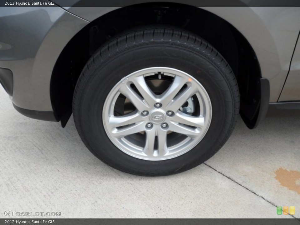 2012 Hyundai Santa Fe GLS Wheel and Tire Photo #53612154
