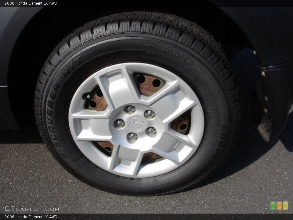 2008 Honda Element LX AWD Wheel and Tire Photo #53612745
