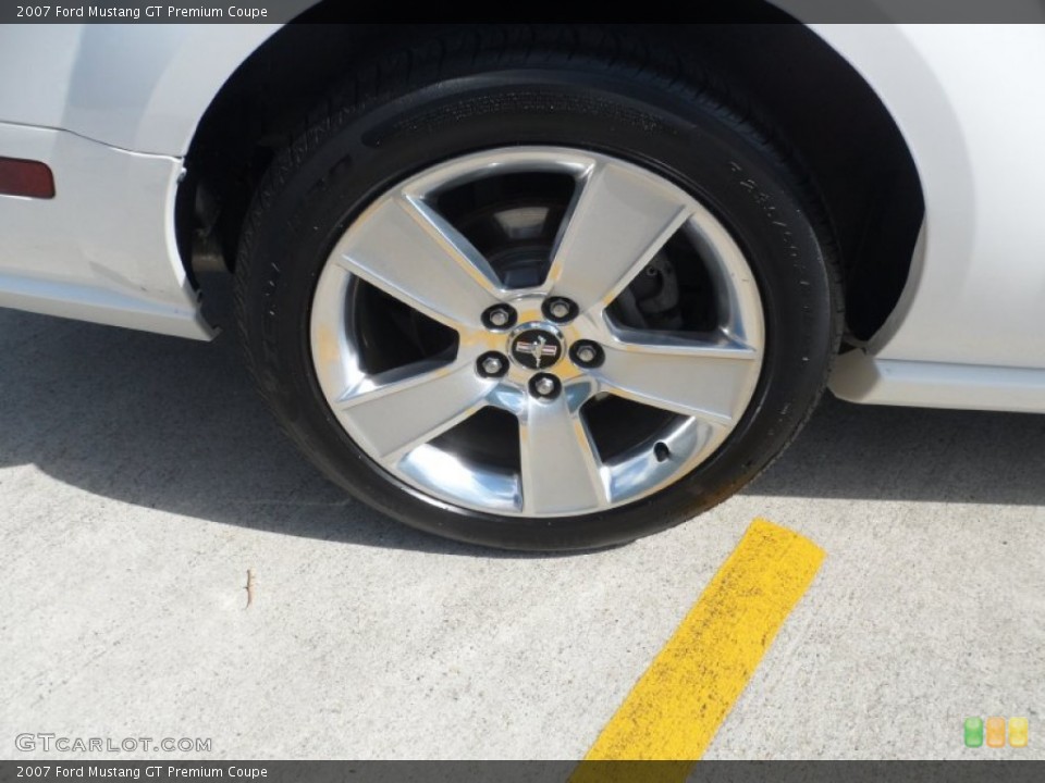 2007 Ford Mustang GT Premium Coupe Wheel and Tire Photo #53620203