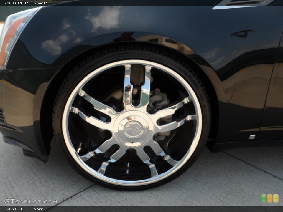 2008 Cadillac CTS Custom Wheel and Tire Photo #53620437