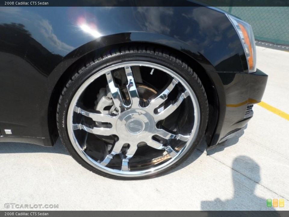 2008 Cadillac CTS Custom Wheel and Tire Photo #53620446
