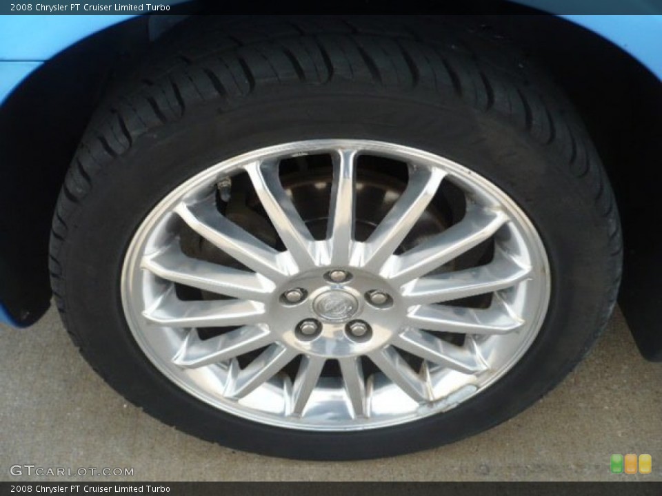 2008 Chrysler PT Cruiser Limited Turbo Wheel and Tire Photo #53623364